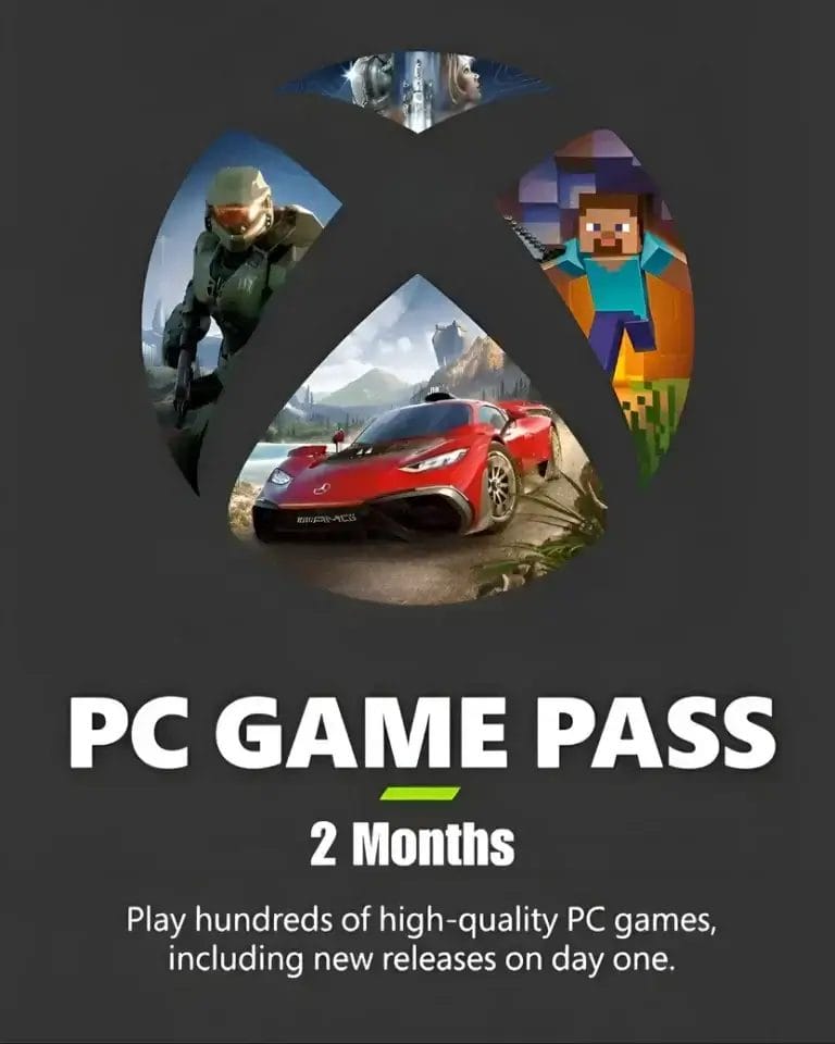 2 Months PC Game Pass