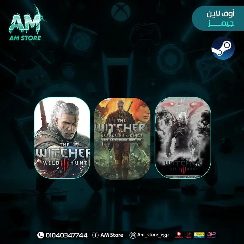 ss8 The Witcher Collection (Steam Offline) - Image 1